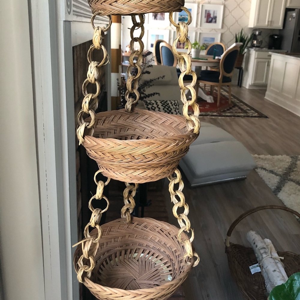 Fruit basket hanger or decor